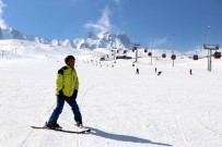 GÖRME ENGELLİ - (Özel) Görme Engeline Aldırmadı, Kayak Yapmayı Öğrendi