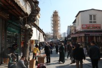 KADıOĞLU - Dipsiz Minareli Camide Restorasyon Devam Ediyor