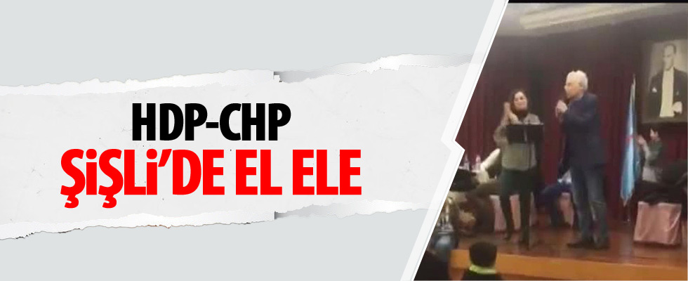 HDP-CHP Şişli'de el ele