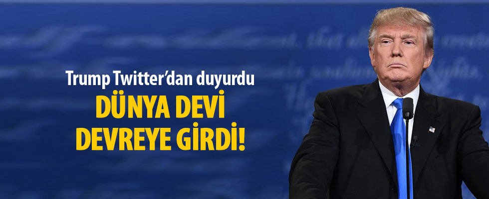 Trump'tan zirve tweeti! Çin devreye girdi...