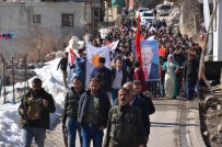 KATO DAĞı - Aşiretlerden PKK Ve HDP Karşıtı Yürüyüş