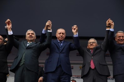 Başkan Çelik, Cumhurbaşkanımız Recep Tayyip Erdoğan'ın Katılımıyla Yapılan Mitingde Konuştu