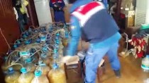 KAÇAK ALKOL - Bursa'da Bin 400 Litre Kaçak Alkol Ele Geçirildi