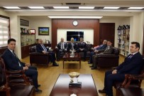 İLKER GÜNDÜZÖZ - Defterdar Bakır'dan Vali Gündüzöz'e Ziyaret