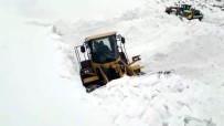KAR KALINLIĞI - Siirt'te Kar Yağışı Nedeniyle Köy Yollarına Ulaşım Sağlanamıyor