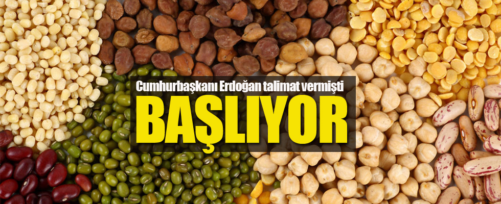 Tanzim satış noktalarında bakliyat satışı başlıyor