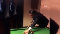 THERESA MAY - Theresa May Ve Conte, Mısır'da Bilardo Oynadı