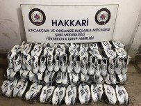 Hakkari'de 115 Çift Gümrük Kaçağı Ayakkabı Ele Geçirildi