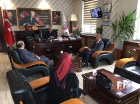 KAZıM ŞAHIN - Tosya Vergi Dairesi Heyetinden Başkan Şahin'e Ziyaret