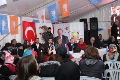 AK Parti Başkan Adayı Özlü'ye Sevgi Seli