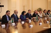 İLHAM ALIYEV - Azerbaycan Ve Gürcistan Devlet Başkanları, Heyetler Arası Görüşü