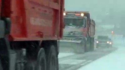 Düzce'de Kar Yağışı