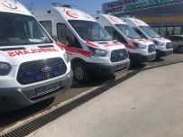 Düzce'de Yeni Ambulanslar Hizmete Girdi