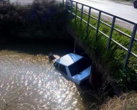 TEDAI - Söke'de Otomobil Sulama Kanalına Uçtu