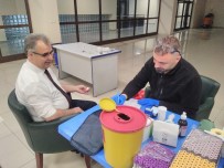 VERGİ HAFTASI - Vergi Haftası Dolayısıyla Kan Bağışında Bulundular