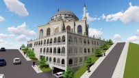 CAMİ PROJESİ - Bittiğinde Türkiye'nin İlk Asansörlü Minaresine Sahip Camisi Olacak