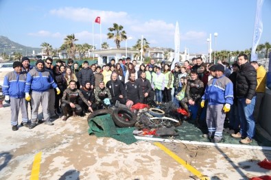 Bodrum'da Denizden Çıkan Atıklar Şok Etti