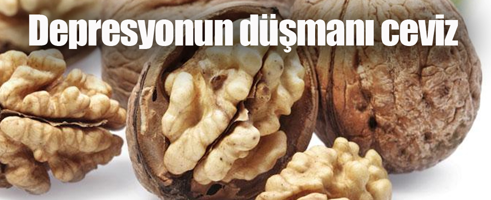 Depresyonun düşmanı ceviz