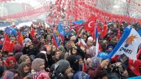 OKAY MEMIŞ - Erzurumlulardan Cumhurbaşkanı Erdoğan'a Sevgi Seli
