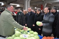 İLYAS ŞEKER - İzmit'te Pazarcılara Yük Olmadan 50 Milyon TL'lik Yatırım Yapıldı