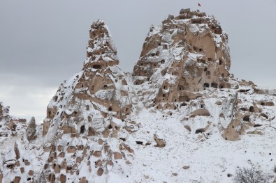Kapadokya'da Kışın Sanatı