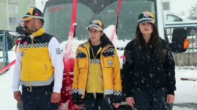 Kars'ta Tam Donanımlı 11 Ambulans Törenle Teslim Edildi
