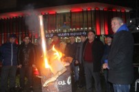 İŞ BIRAKMA EYLEMİ - Şişli Belediyesi İşçileri Açlık Grevine Başladı