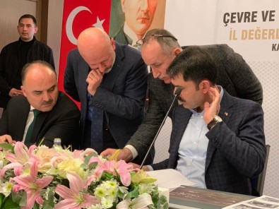 Bakan Kurum'dan Başkan Çolakbayrakdar'a Tam Destek