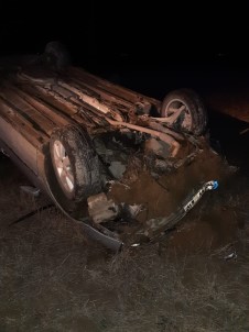 Çavdarhisar'da Trafik Kazası Açıklaması 1 Ölü 2 Yaralı