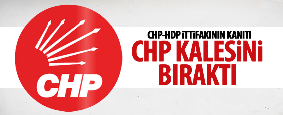 CHP kalesini HDP'ye bıraktı!
