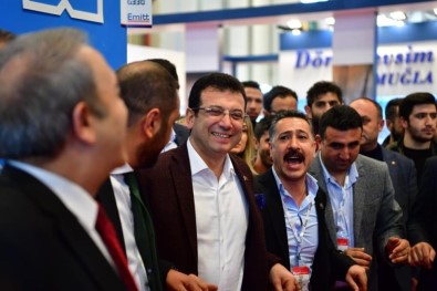 İstanbul Büyükşehir Belediye Başkan Adayı İmamoğlu, Emit'te Halay Çekip Horon Tepti