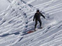 Rize'de 'Petranboard' İle Snowboard Heyecanı Yaşandı Haberi