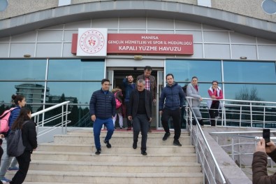 Vali Deniz, Atatürk Spor Kompleksini İnceledi