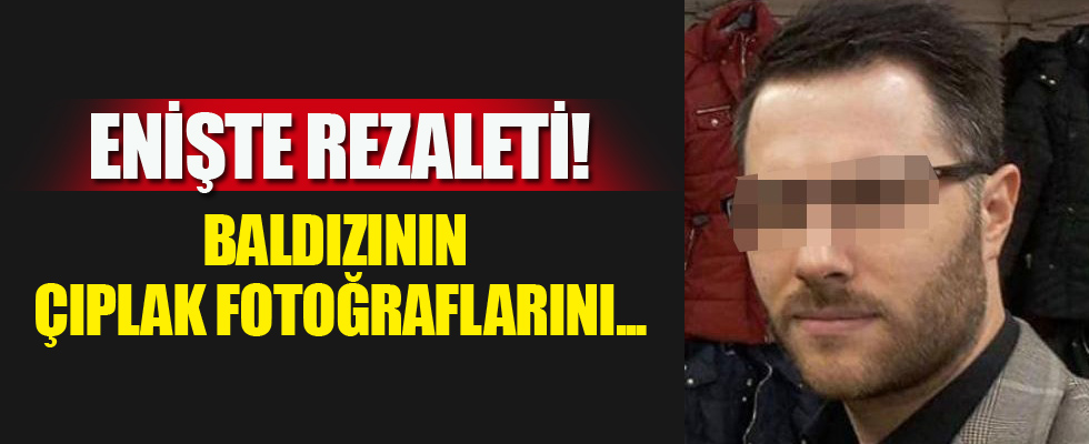 Bilgisayarından baldızının çıplak fotoğrafları çıkan enişteye ibretlik ceza!