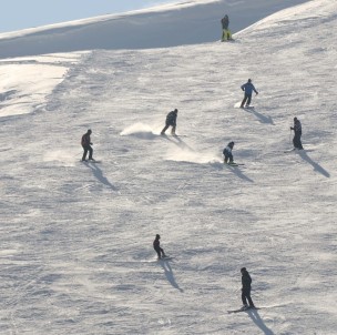 Bitlis'te Kayak Tesisleri Doldu Taştı