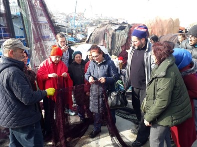 Hünerli Kadınlar, Balıkçılardan File Yapımını Öğrendi