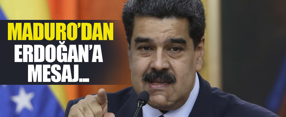 Maduro'dan Türkiye mesajı