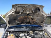 SÖNDÜRME TÜPÜ - Seyir Halindeki Kamyonet Alev Aldı