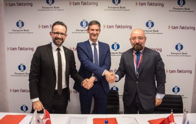 Türk Faktoring Şirketine EBRD'den 100 Milyon Liralık Kredi