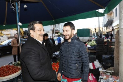 Başkan Atilla Pazar Esnafıyla Bir Araya Geldi