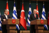 CUMHURBAŞKANLIĞI KÜLLİYESİ - Erdoğan ile Çipras ortak basın toplantısı düzenledi