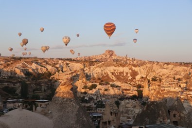 Kapadokya Bölgesini Ocak Ayında 123 Bin 244 Turist Ziyaret Etti
