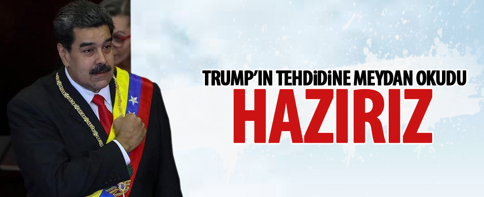 Trump'ın tehdidine Maduro'dan cevap