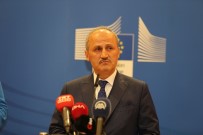 HAVA TAŞIMACILIĞI - Ulaştırma Ve Altyapı Bakanı Turhan Brüksel'de