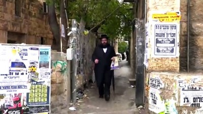 Batı Kudüs'te Haremlik Selamlık Sokak Uygulaması