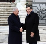 İBRAHİM KALIN - Binali Yıldırım, Yunanistan Başbakanı Çipras İle Bir Araya Geldi