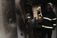 ÇıNARLıK - Elektrik Kontağı Yangın Çıkardı