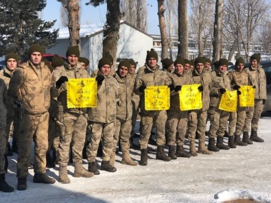 Emanetler Uzman Çavuş Mehmet Akif Sert'in Karakoluna Ulaştı