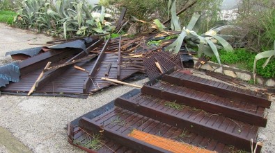 Fırtına Bodrum'u Yıktı Geçti