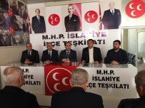 METIN ŞENTÜRK - İl Başkanı Çelik Ve Yönetimi İslahiye'de Vatandaşlarla Buluştu